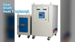 100 kW inductieverwarming voor tandwielassen